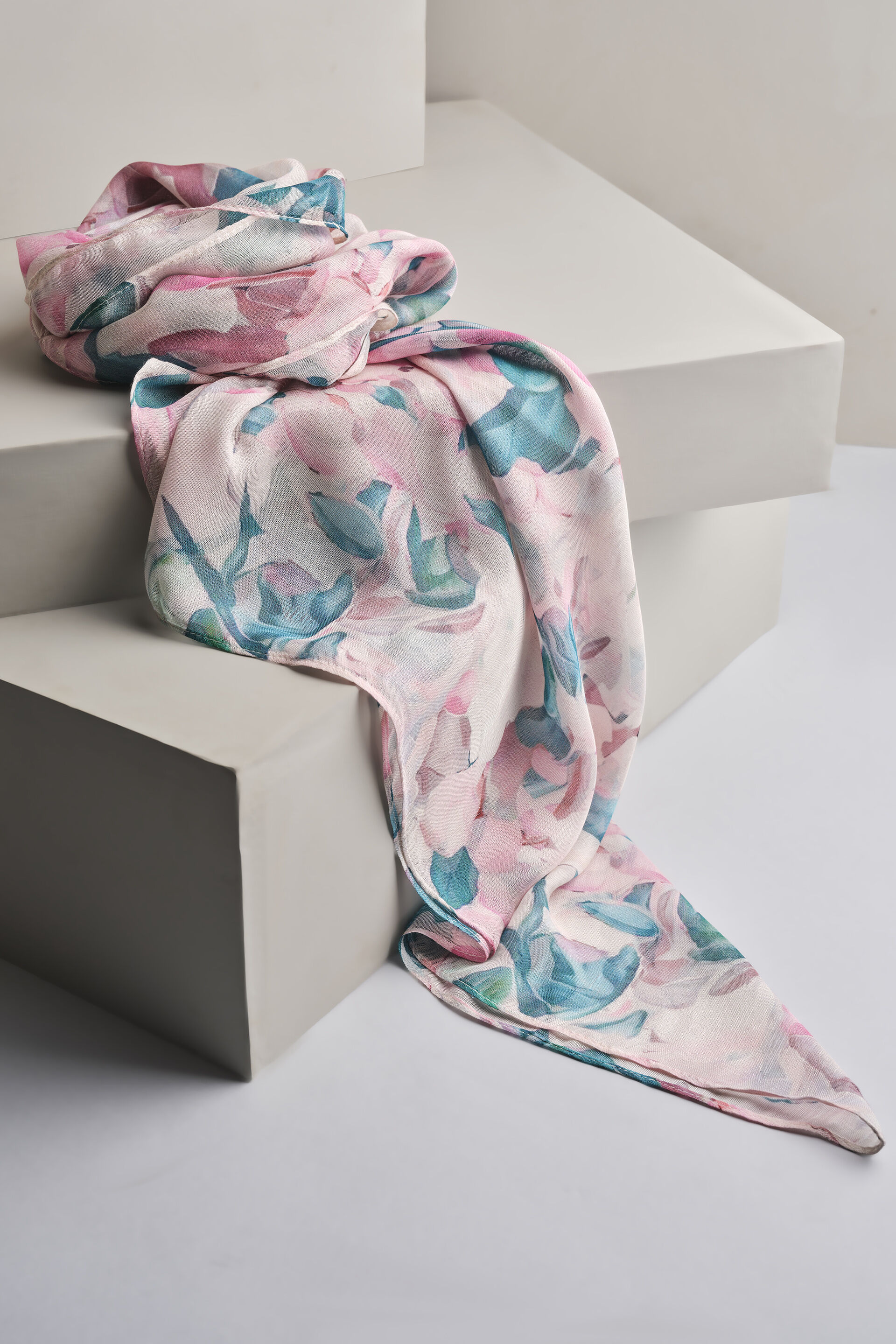 Spring Florals Scarf, , image 1